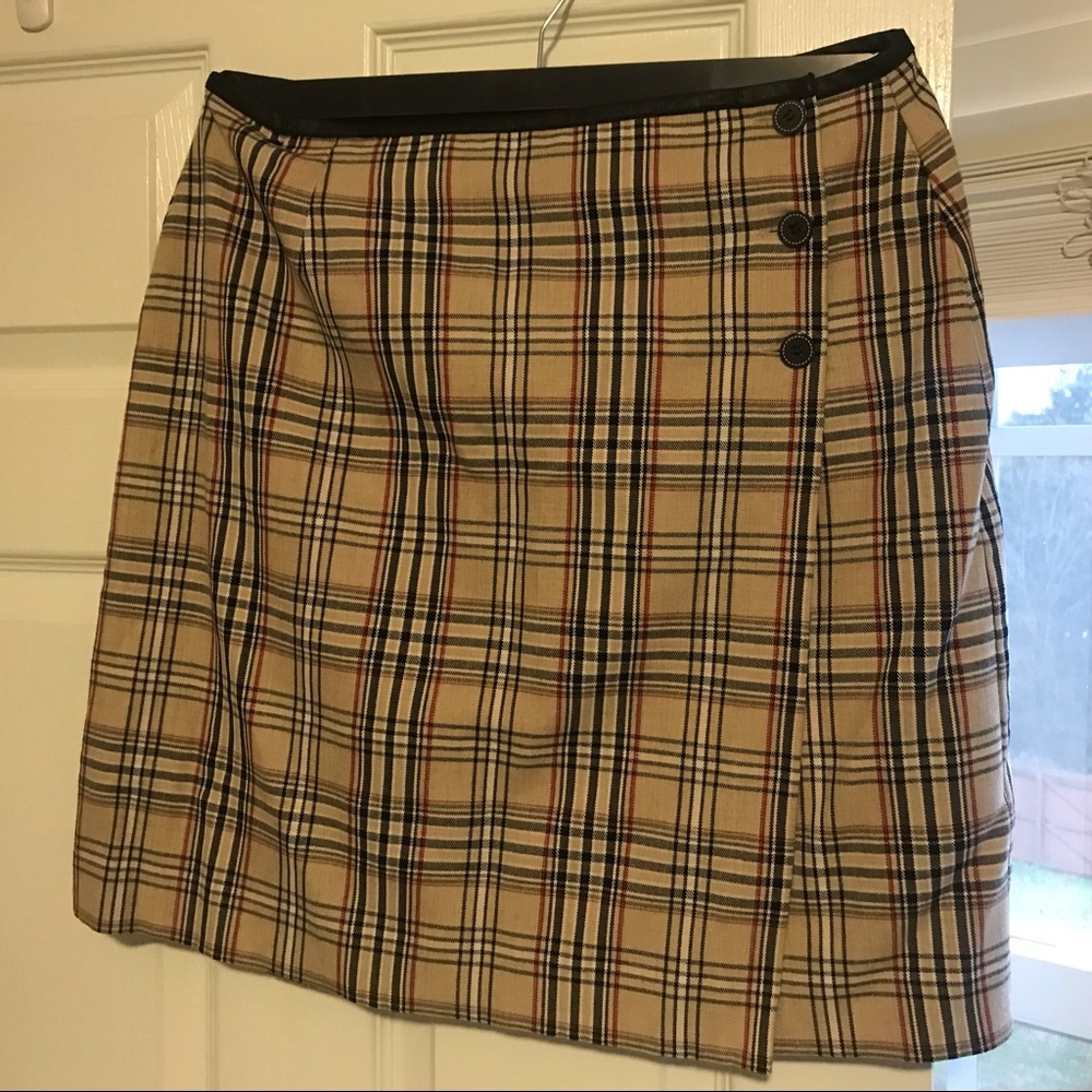 Vintage Liz Claiborne (Emma James) plaid skirt